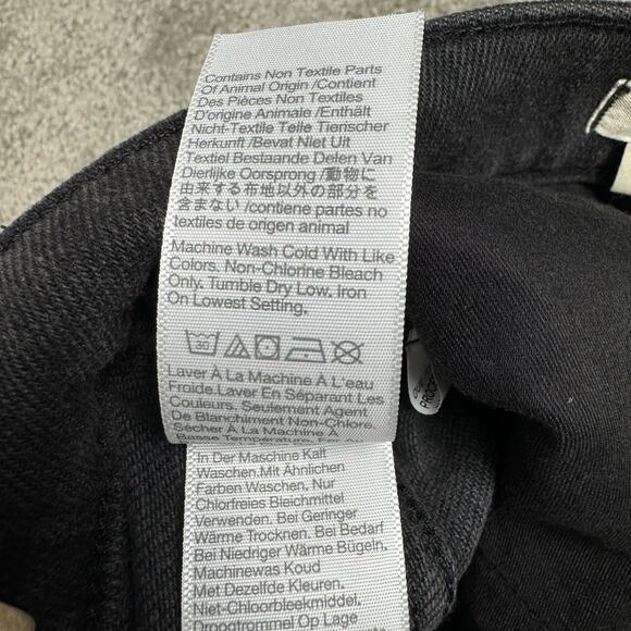 NWT Madewell High Rise Skinny Jeans 26W Black Starkey Wash Denim Plus Stretchy - Picture 15 of 16